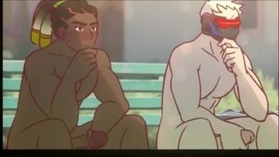 ধীর গতিতে এই কার্টুনের সবচেয়ে প্রাণবন্ত শট।